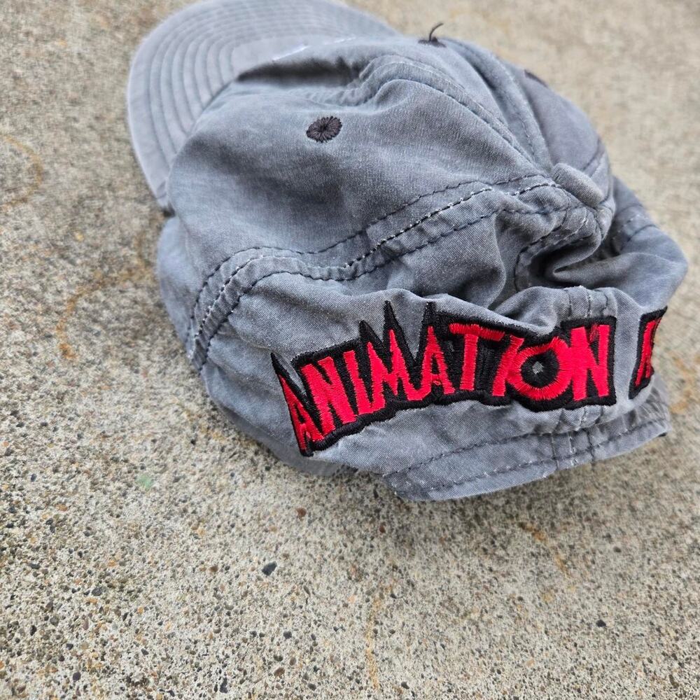 Vtg 90s DISNEY Goofy's Hat Co. Animation Nation Blockhead Snapback Hat Cap USA - Picture 3 of 6